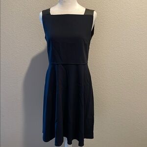 Elie Tahari Womens Size 6 Elegant Navy Blue Sleeveless Dress